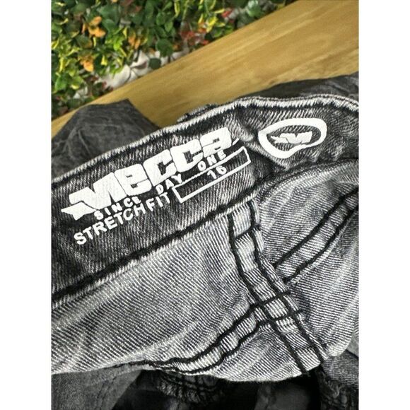 MECCA Stretch Fit Jeans Denim Pants Fashion Style Gray Black Kids Youth Boys 16 - Picture 5 of 7